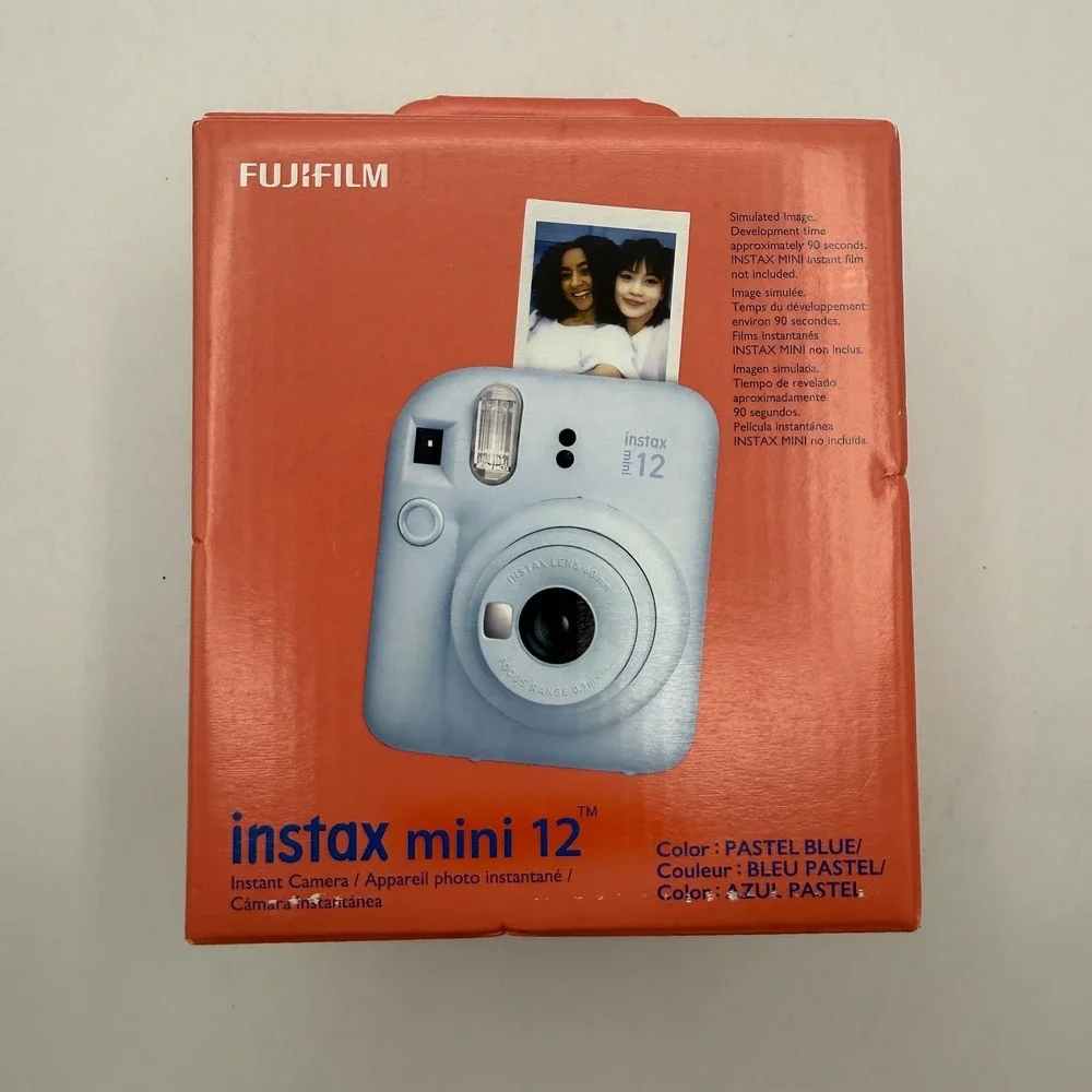Fujifilm Instax Mini 12 Instant Camera Pastel Blue New W047YS0